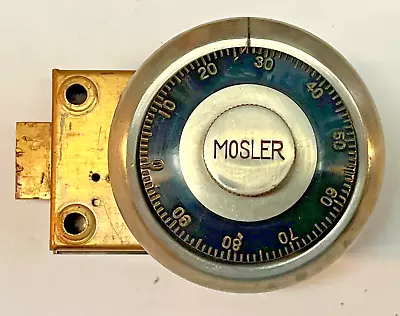 Mosler Vintage Safe & Bank Combination Lock And Dial Rare!! • $150