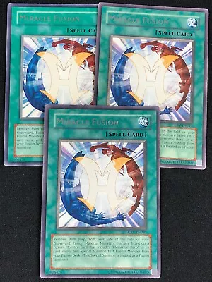 Yugioh Miracle Fusion Crv-en039 Rare X3 (lp) • $5.99