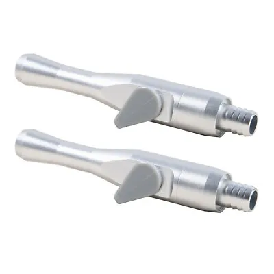 Dental High Volume Strong Oral Saliva Ejector Suction Tip Adaptor Handpiece 2Pcs • $16.49