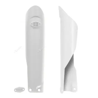 Yamaha YZ85 2002 - 2017 White Racetech Fork Guards Protectors  • $69.95