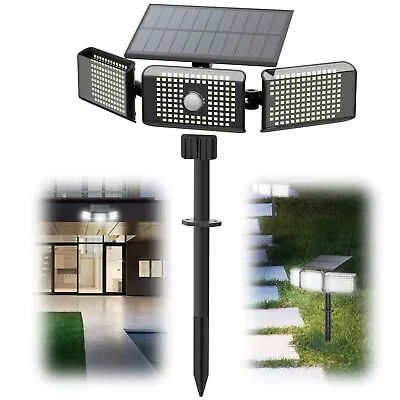 Outdoor Solar Street Light Garden Motion Sensor LED Dusk To Dawn Landscape Lamp • $17.98