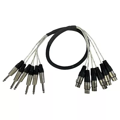 Horizon 3ft 6 Channel Snake Female XLR To 1/4  TS • $59.96