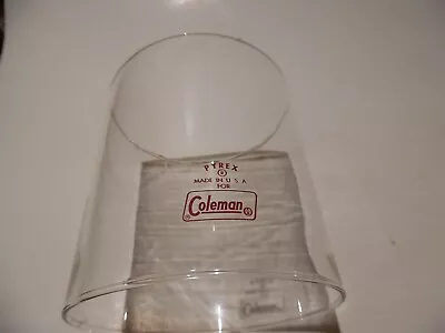 Vintage Pyrex 220 228 Curved Red Letter Coleman Lantern Glass Globe USA A10 • $11.01