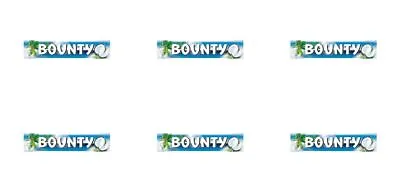 £32.39 • Buy 6 X Bounty Milk Chocolate Snack Candy Bar, 2 Oz. (57 G.)