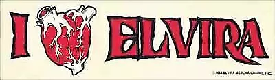 Elvira  Vintage Style Travel Sticker Rat Rod Hot Rod Chopper Rat Fink Elvira • $3.75