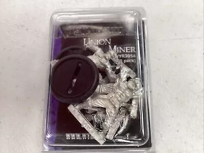 Malifaux Blister Guild Arcanists Union Miner (NIB) • $24.99