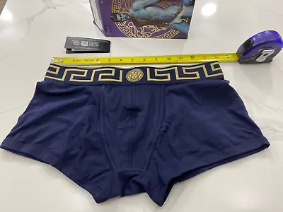 $120 NEW Authentic Versace Medusa Men’s Briefs Size I 4Waist 34 Made In Italy • $55