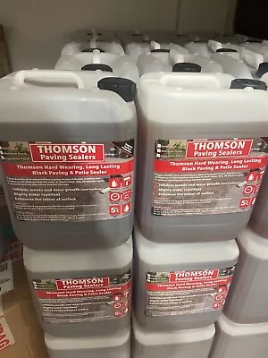 None Slip THOMSON Polyurethane Driveway Sealer Block Paving Patio 5-10-20 Litres • £84.99