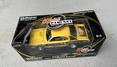 1:18 Scale RC Ertl #21068P Mopar Die-Cast Arlen Vanke 1971 Plymouth Hemi Duster  • $120