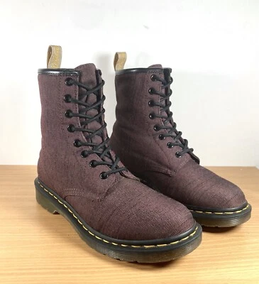£29.99 • Buy Dr Martens Women’s Ladies - Burgundy Ankle Boots Size UK 6 - EU 39