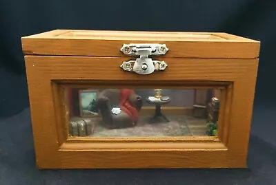 Dollhouse Miniature 1:48 Quarter Scale Room Box Den  • $19.99