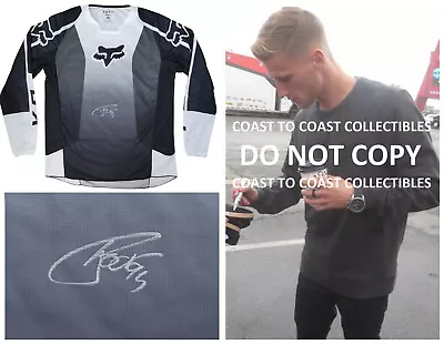 Ken Roczen Signed Fox Jersey COA Proof Autographed Supercross Motocross Rider! • $349.99