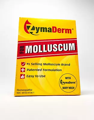 Zymaderm For Molluscm Homeopathic Liquid 13ml With Body Wash • $48.99