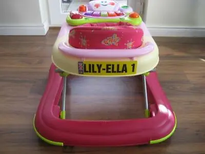 £2.99 • Buy Baby Walkers & Push Along Cars & Toys Two Personalised Number Plate Stickers