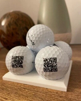£7.50 • Buy Golf Ball Pyramid Platform Stand / X5 Golf Balls Mount / Multiple Colour Options