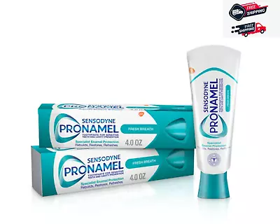 $15.30 • Buy Sensodyne Pronamel Fresh Breath Sensitive Toothpaste, Fresh Wave 4 Oz, 2 Pack