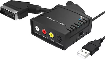 £24.49 • Buy Video Grabber Capture Card Transfer TV/Hi8/VHS To DVD, VHS Digital Converter