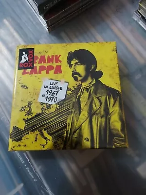 Live In Europe 1967-1970 By Frank Zappa (CD 2021) • $21.12