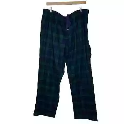 J. Crew Vintage Pajama Pant In Flannel Black Watch Tartan Men’s Size XXL New NWT • $29.99