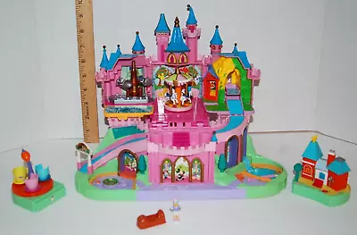 Polly Pocket Disney Magic Kingdom Castle Playset Vintage With Accessories • $69