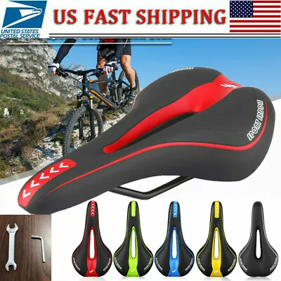 Bike Bicycle Saddle Seat Soft Gel Road Sport Mountain Cycling Cushion Padded • $15.99