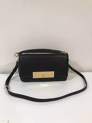 $249 • Buy BNWOT Oroton Heath Leather Black Day Bag Crossbody