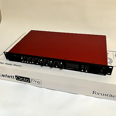 Focusrite Scarlett OctoPre 8-Channel Mic Preamp Open Box • $400