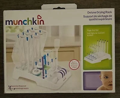 New Munchkin Deluxe Bottle Drying Rack No Assembly Required Built In Reservoir • $10.99