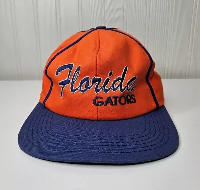 Vintage Florida Gators Snapback Hat P Brand NCAA Cap Made In USA Embroidered  • $19.99