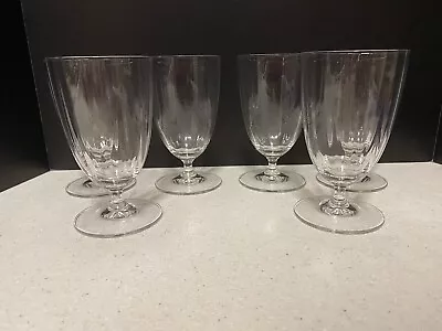 MIKASA STEPHANIE Iced Tea Glasses Footed Set Of 6 Excellent Condition • $79.97