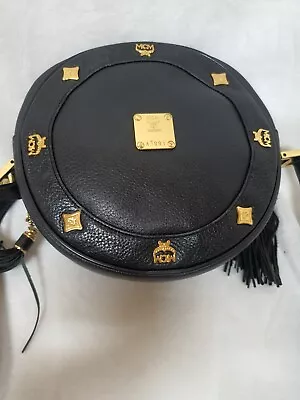 AUTHENTIC MCM Black Leather  Shoulder BAG Clossbody  • $90