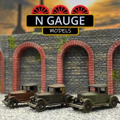 N Gauge Scale 1:148 - 1930's Coupe Car (Automobile Classic Sedan Truck 1:160) • £7.99