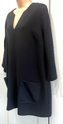 Mint Velvet Fully Lined Little Black Dress Size 18  *Worn Once* • £4.99