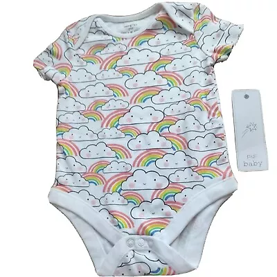 £2.50 • Buy F &F Baby Vest Rainbows 9 -12 Months New