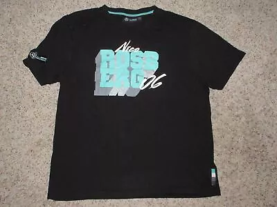 Mercedes Benz Amg Petronas Formula One Teamt-shirt Sz Large(nico Rosberg) Black • $26.99