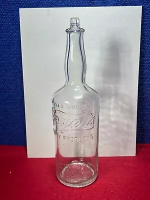 Vintage *for Barbers Only* Barber Shop Glass Shaker Bottle Aa-355    G.h. Weyer • $4.25