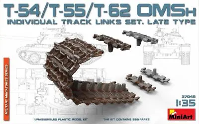 1/35 Miniart T-54/T-55/T-62 OMSH Individual Track Links Set Late Type • $14.84