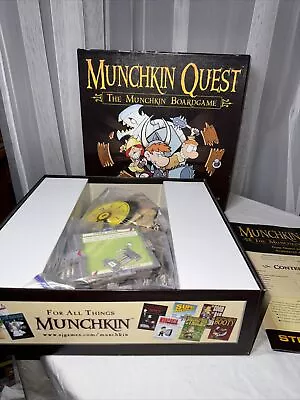 Munchkin Quest Board Game Steve Jackson 1st Edition 1st Print Complete • $75