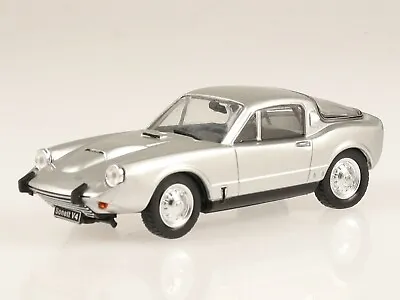 Saab 97 Sonett III V4 1969 Silver Diecast Model Car 3898032 Atlas 1:43 • $51.90