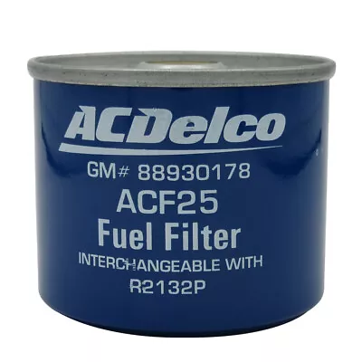 ACDelco Fuel Filter ACF25 X-ref-R2132P 88930178 • $20.80