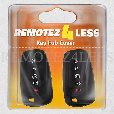 2 Key Fob Cover For 2018 2019 Ford Explorer Remote Case Rubber Skin Jacket • $9.95