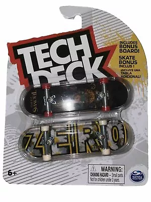 Tech Deck ZERO Skateboards Jamie Thomas Bonus Board Sunflower Leopard NIB 2 Pack • $9