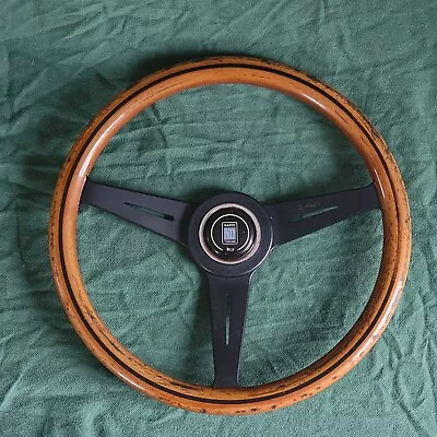 1990 - 1997 Mazda Miata Eunos Roadster NA Nardi Wooden Steering Wheel With Horn • $499.98