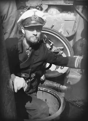 WW II German Photo --  U - Boat Captain - Reinhard Hardegen* • $3.99