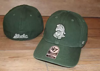 Michigan State Spartans '47 Franchise Vintage Logo Fitted $35 Hat Cap Men's XXL • $25.49