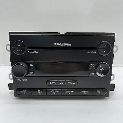 Mustang Shaker 500 Radio AM FM CD 6 Disc Stereo Receiver Audio System UNTESTED • $79