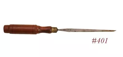 Very Nice W BUTCHER 1/8th Wide WOOD Chisel Carpenter Carving Tool • $33.50