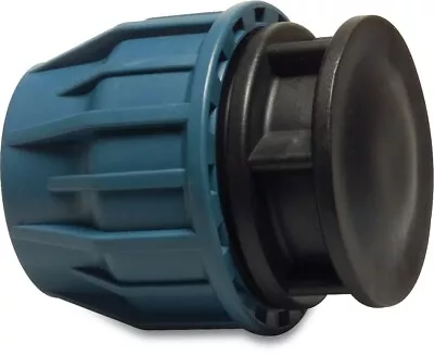 £42.64 • Buy MDPE Compression End Cap, Stop End, Plug For Water Pipe: 20mm To 110mm