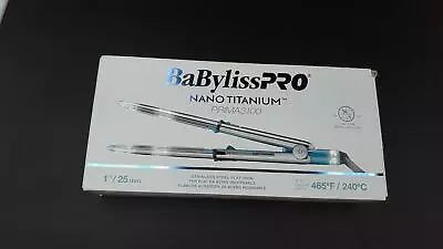 BaBylissPRO Nano Titanium Flat Iron Hair Straightener • $107.99