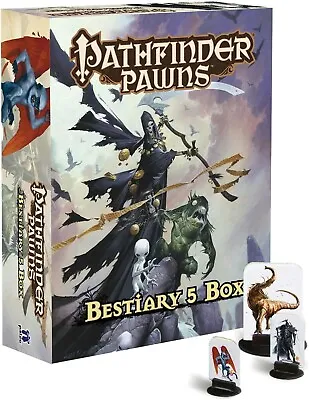 PATHFINDER PAWNS BESTIARY 5 BOX Game *Brand New* Sealed • $44.99